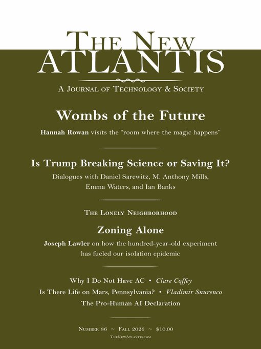Cover image for The New Atlantis